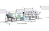 Straßenansicht Entwurf - 