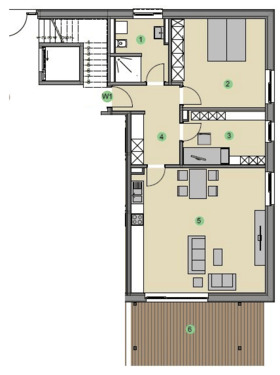 Wohnung 1 - 3 Zimmer Etagenwohnung in Velburg
