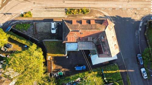 Vogelperspektive - 8 Zimmer Mehrfamilienhaus, Wohnhaus in Aulendorf