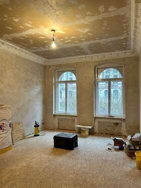 aktueller Baufortschritt - 3 Zimmer Terrassenwohnung in Chemnitz