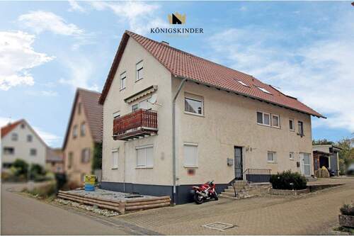 Südost-Ansicht - Mehrfamilienhaus, Wohnhaus mit 224,00 m² in Weidenstetten zum Kaufen