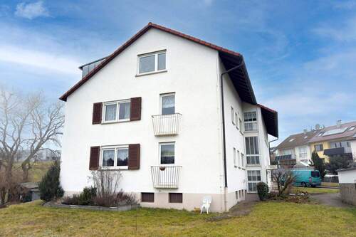 Gartenansicht - 3 Zimmer Etagenwohnung in Rechberghausen