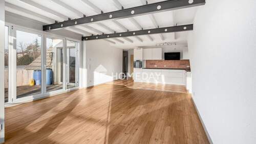 Wohnzimmer 2 - 3 Zimmer Etagenwohnung in Heilbronn