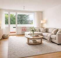 Top!! City- und EZB-nahe 3-Zimmer-Wohnung mit großer Loggia - Frankfurt am Main / Oberrad