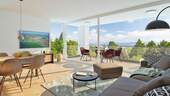 Visualisierung Ausblick - 3 Zimmer Etagenwohnung zum Kaufen in Friedrichshafen