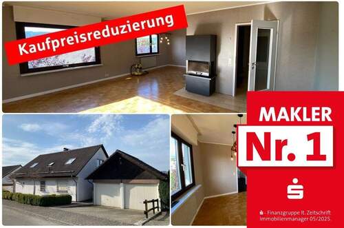 Kaufpreisreduzierung - Wohnhaus mit Einliegerwohnung und Doppelgarage