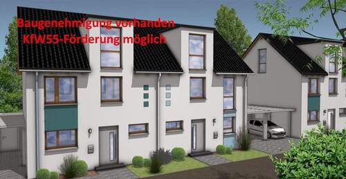 3D-Ansicht text.jpg - Neubau Doppelhaushälften Schlangen - KfW55-Förderung möglich