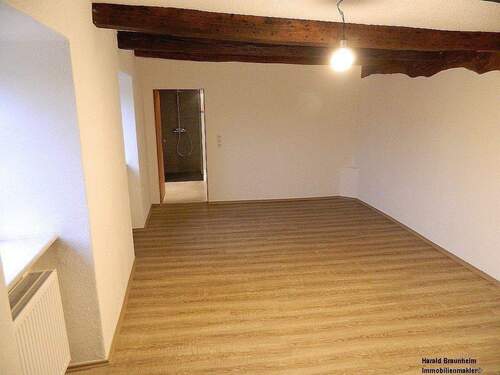 Der Wohn-, oder Schlafraum im EG - 