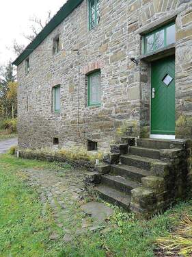 Die Haustür an der Ostseite - 