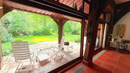 Gartenblick Wohnzimmer - 