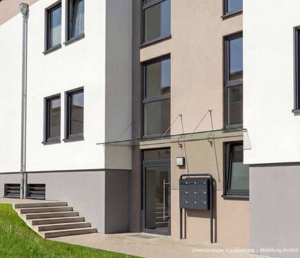 Eingang Haus 2 - Etagenwohnung mit 59,20 m&sup2; in Haiger zum Kaufen