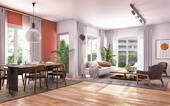 Shape Wohnbeispiel - Etagenwohnung mit 148,10 m² in Frankfurt am Main zum Kaufen