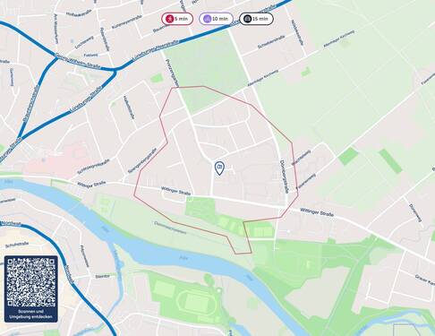 Lageplan-Robert-Koch-Straße 14, Celle-Kartenausschnitte - 