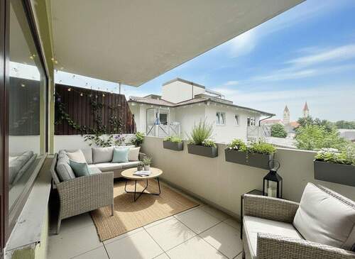 Balkon - 2 Zimmer Etagenwohnung in Moosburg a. d. Isar