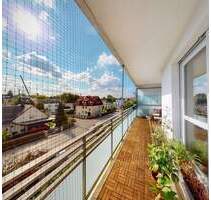 Ankommen, durchatmen, zuhause sein - Lichtdurchflutete 3-Zimmer-Wohnung mit Sonnenbalkon - München Allach-Untermenzing