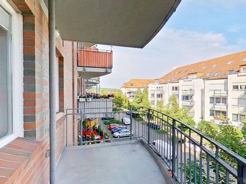 Balkon - 2 Zimmer Etagenwohnung zur Miete in Leipzig