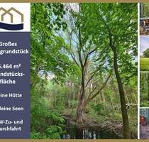 Über 2 ha Mischwald mit 3 kleinen Seen bei Rastede - Freizeitparadies zum entschleunigen