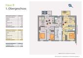 Grundriss Haus B - Obergeschoss - 