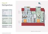 Grundriss Haus B - Dachgeschoss - 