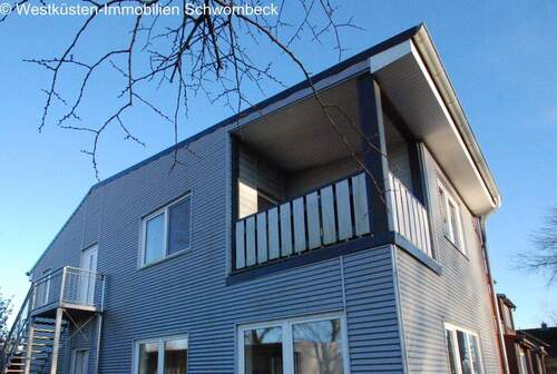 Aussenansicht - Moderne Etagenwohnung mit Fernblick nähe Heide!