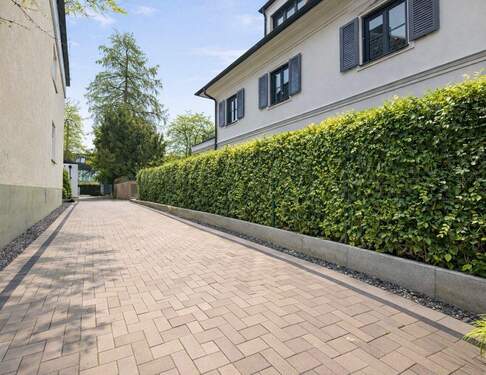 Bepfalsterung Einfahrt Beispiel-Option 1 2 - 