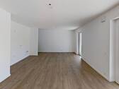 Ansicht I: Wohn- und Esszimmer - Etagenwohnung mit 67,30 m&sup2; in Heidenheim zur Miete