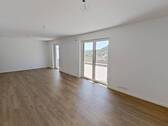 Ansicht I: Wohn- und Esszimmer - 