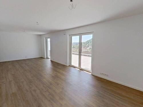 Ansicht I: Wohn- und Esszimmer - 