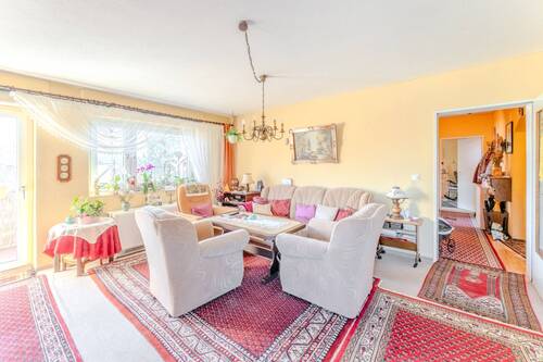 Wohnzimmer - 3-Zimmer Etagenwohnung mit Balkon und Garage in Münster-Kinderhaus