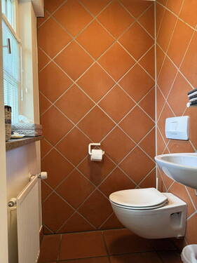 Entrée/Blick Gäste-WC - 