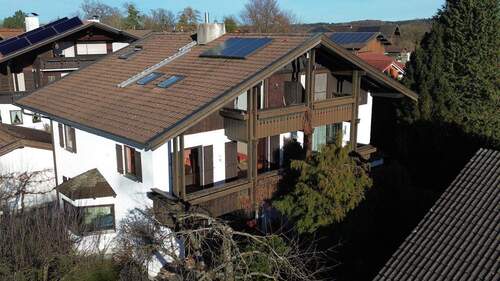 Ansicht von Süden - 5 Zimmer Doppelhaushälfte zum Kaufen in Seeon-Seebruck