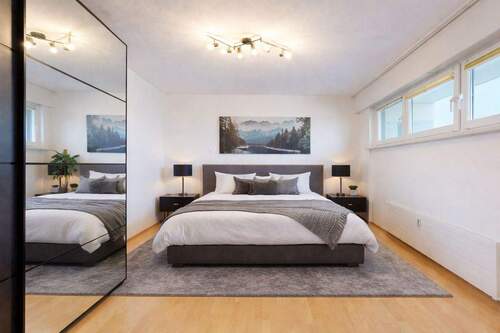 Visualisierung Schlafzimmer - Etagenwohnung mit 84,00 m&sup2; in Unterschleißheim zum Kaufen