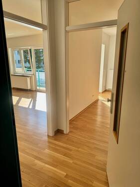 Blick in WOhnung - 