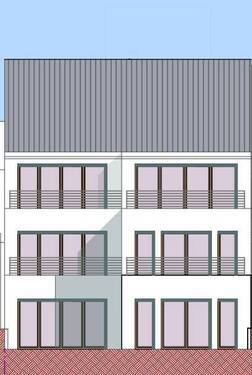 Gartenansicht Haus D - 