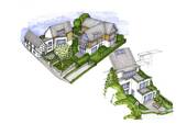 Skizze Objekt 1 - Zukunftsorientiertes Wohnbauprojekt mit 11 Wohnungen - Neubau trifft historischen Charakter