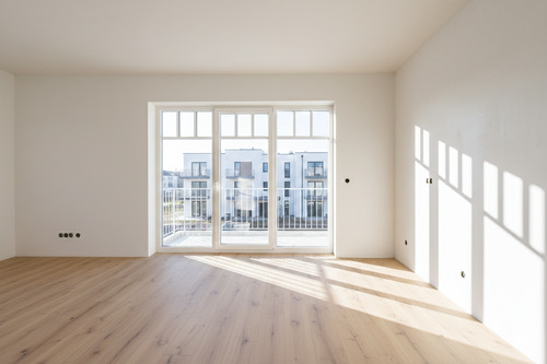 Der offene Wohn- und Essbereich - 3 Zimmer Etagenwohnung in Binz