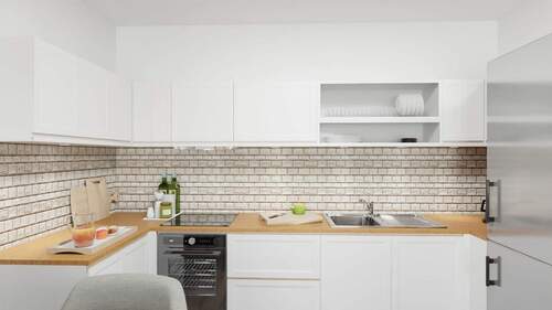 Küche - 2 Zimmer Terrassenwohnung in Achim