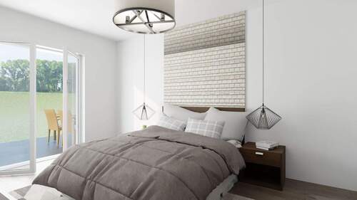 Schlafen - Terrassenwohnung mit 81,50 m&sup2; in Achim zum Kaufen