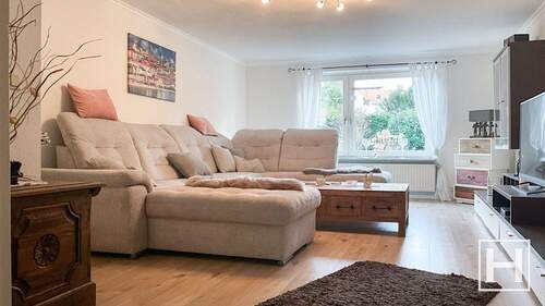 Wohnzimmer Ansicht 1 - 3 Zimmer Doppelhaushälfte in Bad Segeberg