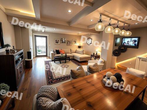 Wohnzimmer - Teilrenoviertes Zweifamilienhaus Ausbaustufe 1 mit kleinem Garten