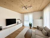 Wohnzimmer - Etagenwohnung mit 83,00 m&sup2; in Poxdorf zum Kaufen