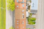 Drohnenansicht - Reihenmittelhaus mit 121,80 m&sup2; in Stuttgart zum Kaufen