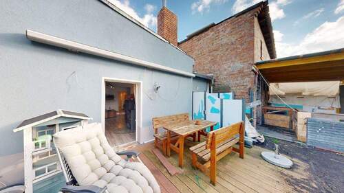Terrasse - Einfamilienhaus mit 155,40 m² in Köthen zum Kaufen