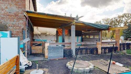 Offenstall für die Pferde - 