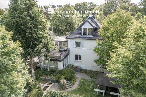 Rückansicht - 6 Zimmer Mehrfamilienhaus, Wohnhaus zum Kaufen in Oelde