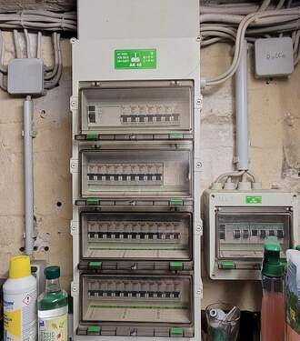 Hauptsicherungskasten mit UV 2 - 