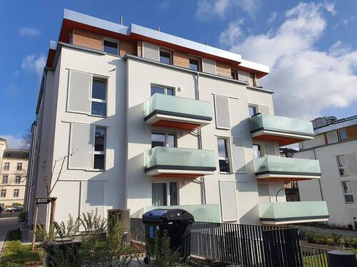 Außenansicht - Blick über Dresden - 3 Zimmerwohnung mit Dachterrasse
