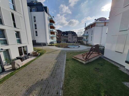 Hofansicht - Etagenwohnung mit 93,40 m&sup2; in Dresden zur Miete