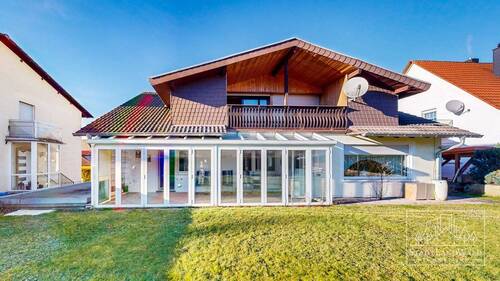 Wintergarten - Ansicht vom Garten - 