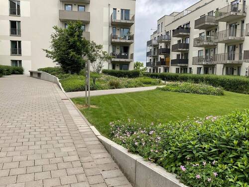 Rückansicht + Grünanalge - 